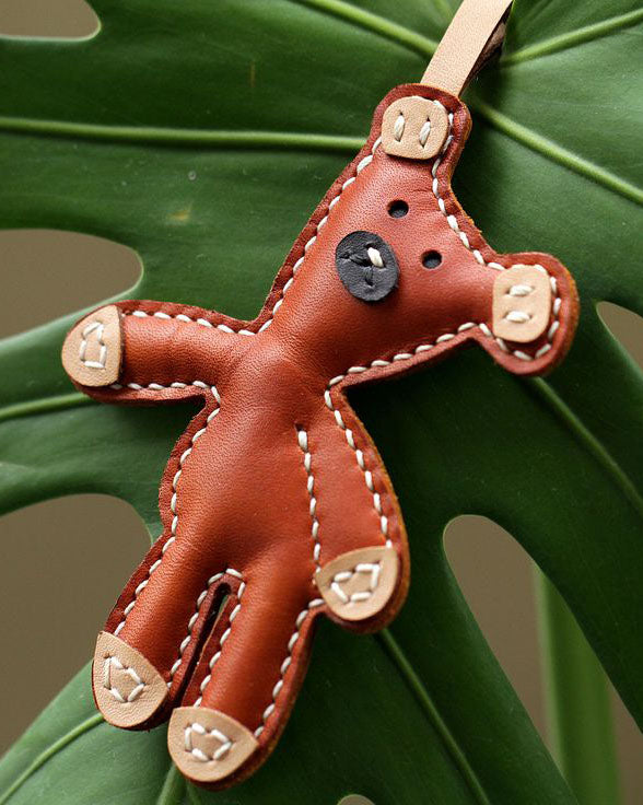 Handmade Leather Bag Charm (Buy 2 Get 1 Free)