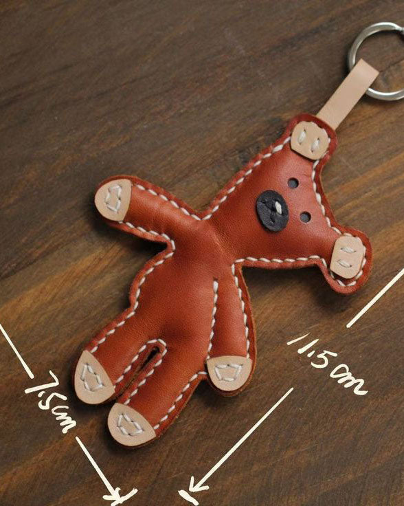 Handmade Leather Bag Charm (Buy 2 Get 1 Free)