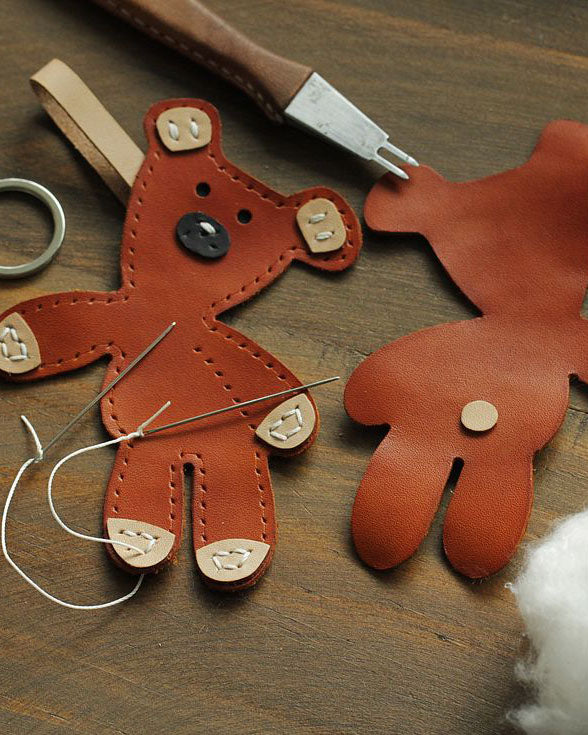 Handmade Leather Bag Charm (Buy 2 Get 1 Free)