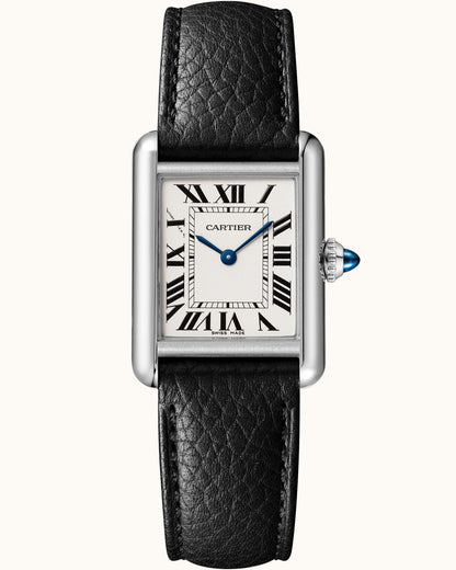 Epsom 1964 - Matte Black - Cartier Tank - Feminine - Deployant Clasp