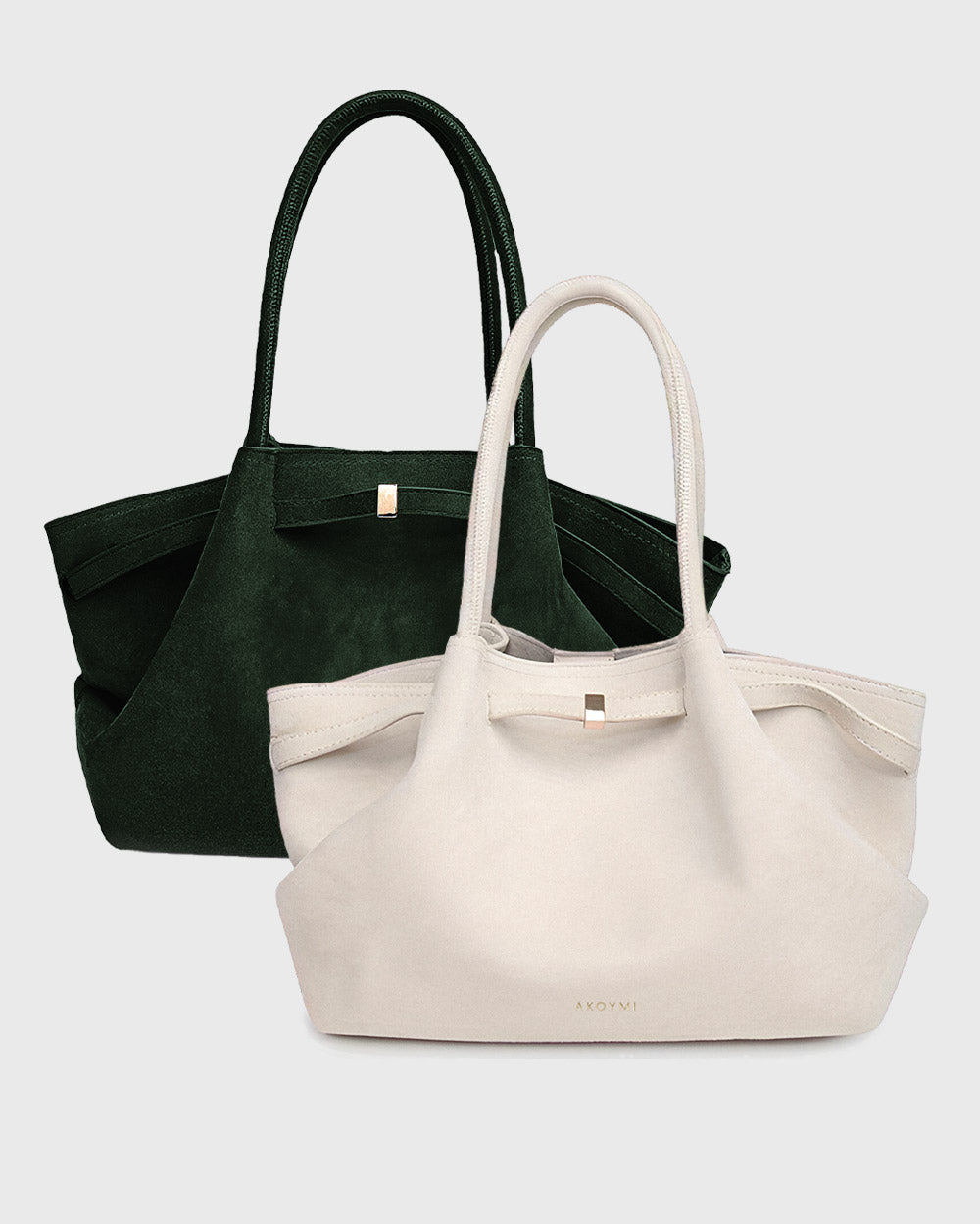 Soft Virginie 17 Suede Tote 2-Pack