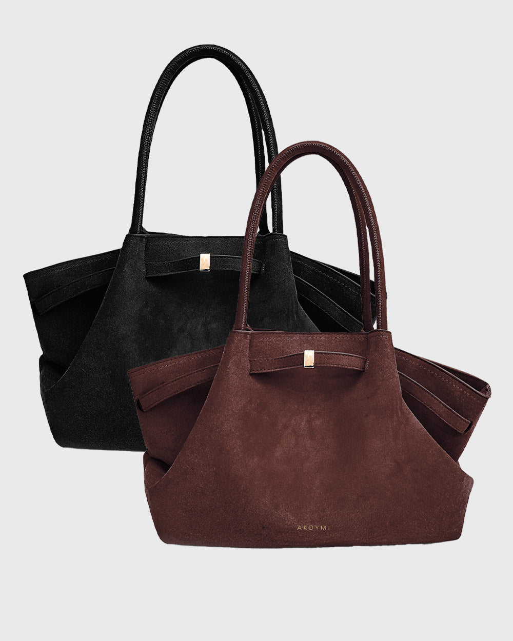 Soft Virginie 17 Suede Tote 2-Pack