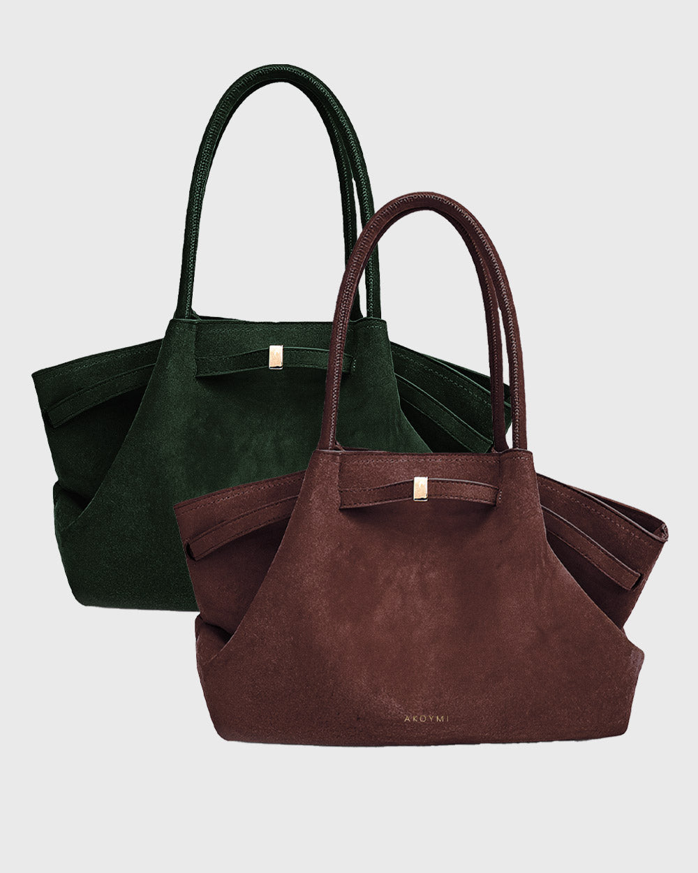 Soft Virginie 17 Suede Tote 2-Pack