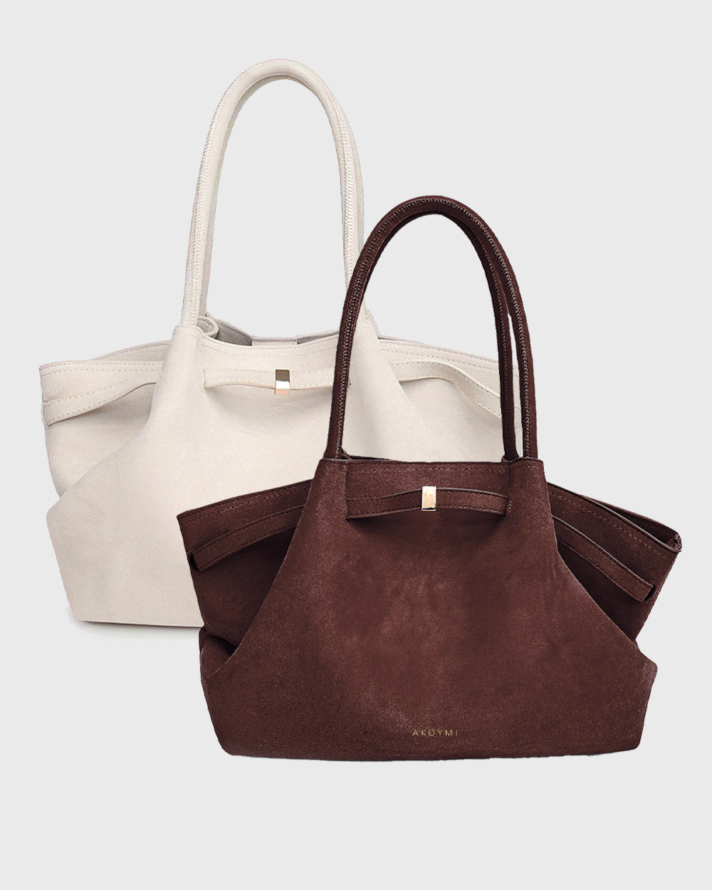 Soft Virginie 17 Suede Tote 2-Pack