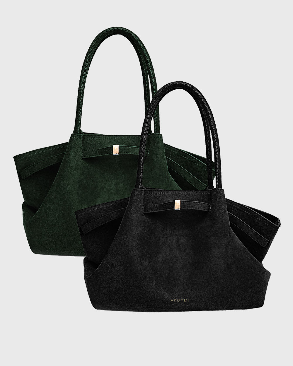 Soft Virginie 17 Suede Tote 2-Pack