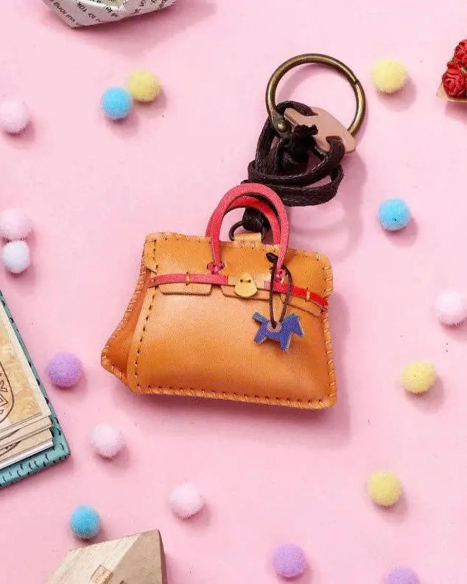 Handmade Leather Bag Charm (Buy 2 Get 1 Free)