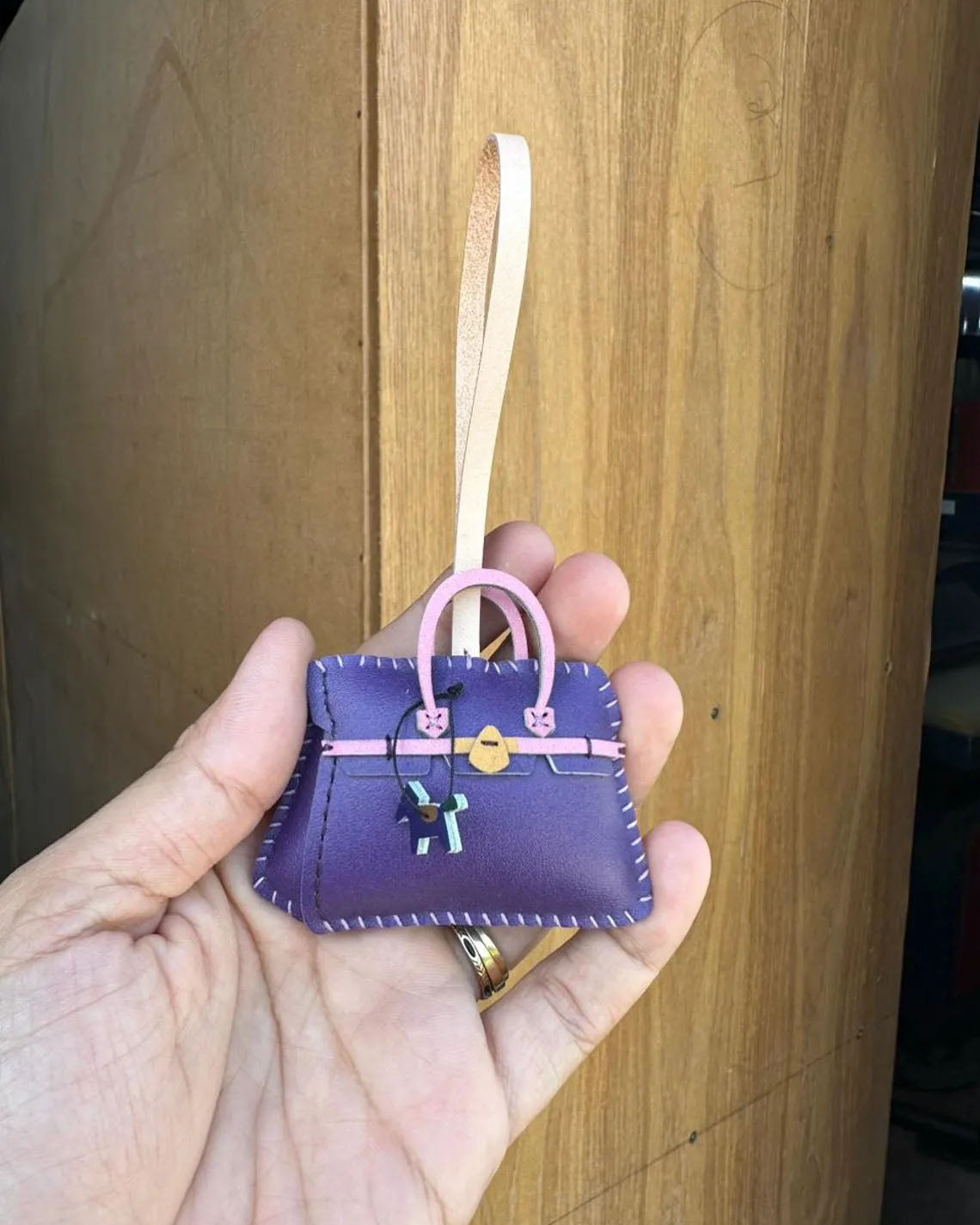 Handmade Leather Bag Charm (Buy 2 Get 1 Free)